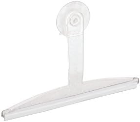 InterDesign iDesign 22300 Clear Squeegee with Storage Hook