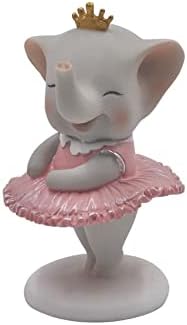 Comfy Hour 5 Inch Cute Dancing Ballet Elephant Figurine