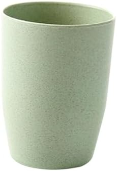 PRETYZOOM Lightweight Wheat Stem Rinsing Mug for Bath Use
