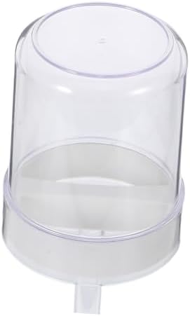 GLEAVI Modern Toothbrush Holder with Lid and Cup