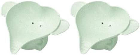 Little Elephant Soap Dish Food Grade PP 2PCS