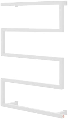 Voltaire 5-Bar Electric Towel Warmer Matte White