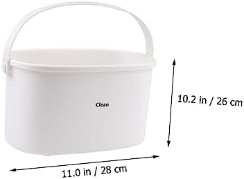 Holibanna Plastic Bath Basket Portable Storage Bin