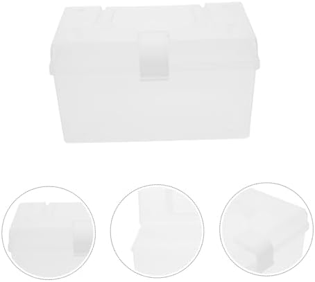 NOLITOY White Medicine Cabinet Storage Organizer