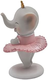 Comfy Hour 5 Inch Cute Dancing Ballet Elephant Figurine