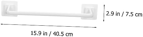Anneome Plastic Towel Rack - Wall Mounted Non-Slip Bathroom Holder