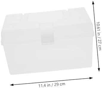 NOLITOY White Medicine Cabinet Storage Organizer