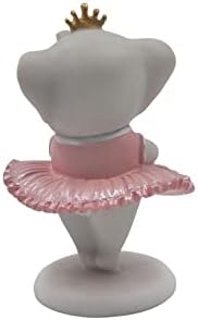 Comfy Hour 5 Inch Cute Dancing Ballet Elephant Figurine