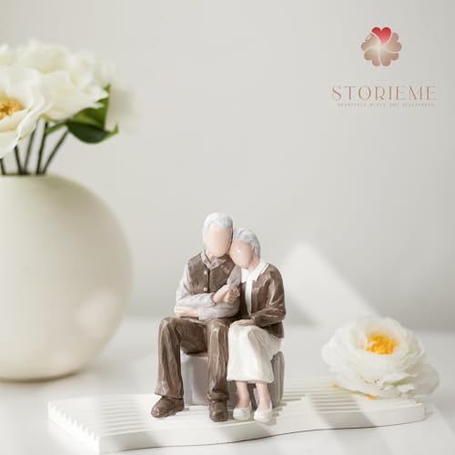 Storieme 25th Anniversary Couple Cake Topper Figurine
