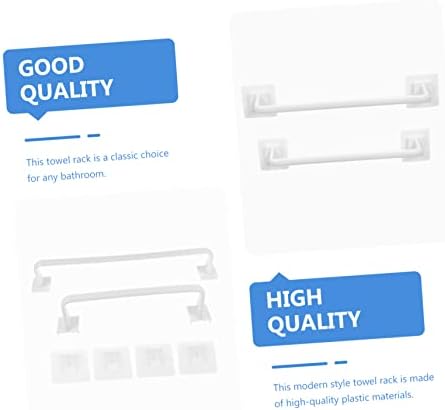 ASAKKURA 2Pcs Adhesive Towel Rack for Bathroom