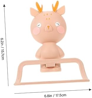 Labrimp Cartoon Elk Wall Towel Rack