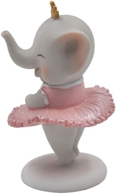 Comfy Hour 5 Inch Cute Dancing Ballet Elephant Figurine