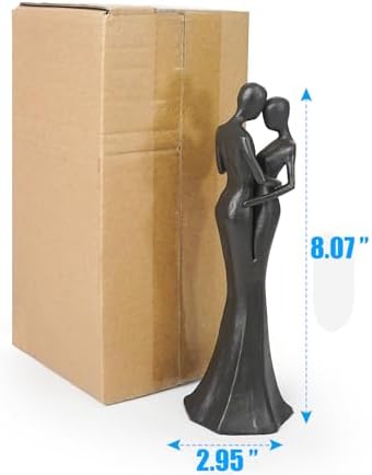 DreamsEden Couple Cast Iron Statue Romantic Love