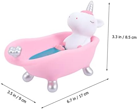 BESTYASH Cute Unicorn Soap Dish for Bathroom