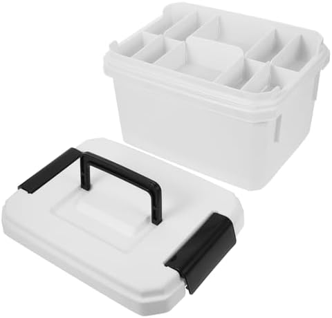 Didiseaon Travel Medical Box Handle Lightweight First Aid Storage Organizer