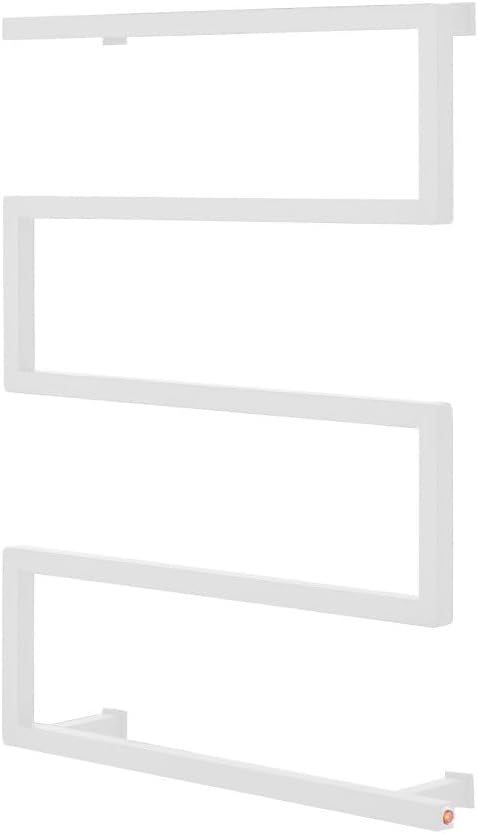 Voltaire 5-Bar Electric Towel Warmer Matte White
