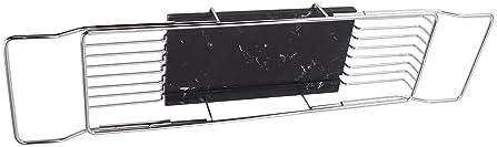 Fafeicy Metal Marble Bathtub Rack with Anti-Slip Design