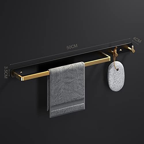 LeGDOr Bathroom Accessory Set with Paper Towel Rack and Towel Ring