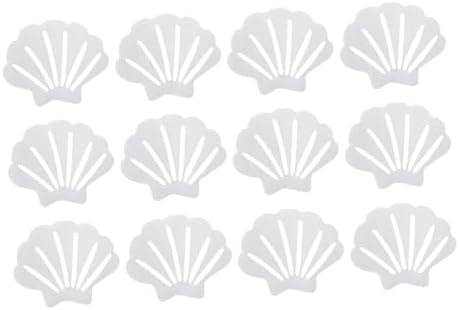 12Pcs Shell Shape Antislip Stickers for Bathroom