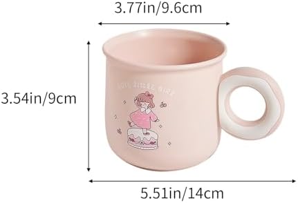 Cute Toothbrush Holder with Kawaii Dessert Design Pink