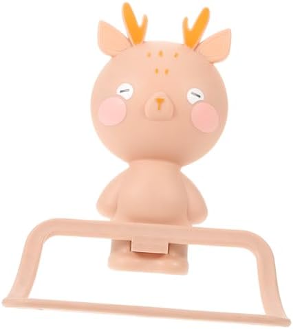 Labrimp Cartoon Elk Wall Towel Rack