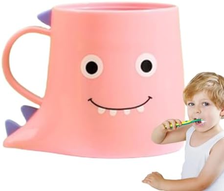 Cute Dinosaur Toothbrush Holder for Kids and Adults
