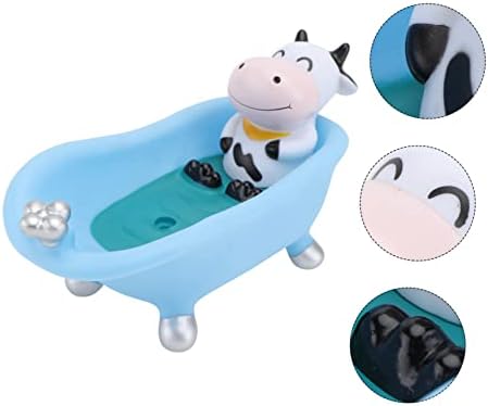UTHCLO Cartoon Animal Bathtub Soap Holder Drainer Tray