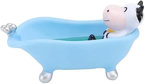 UTHCLO Cartoon Animal Bathtub Soap Holder Drainer Tray