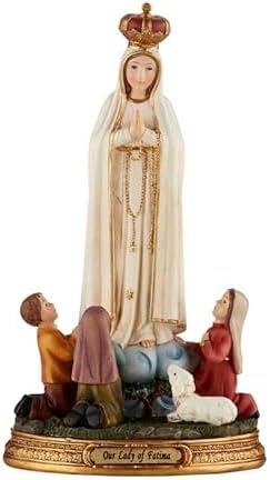 100th Anniversary Edition Our Lady of Fatima Figurine With Children