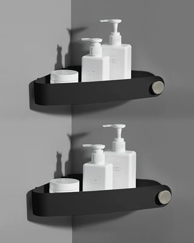 Sotfamily Shower Caddy Corner 2 Pack Black