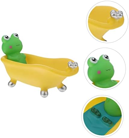 MAGICLULU Cartoon Frog Soap Dish with Drain 1