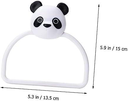 SWOOMEY 3PCS Cartoon Wall Mounted Towel Rack