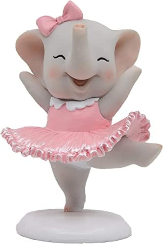 Comfy Hour Wildlife Collection Cute Dancing Elephant Figurine