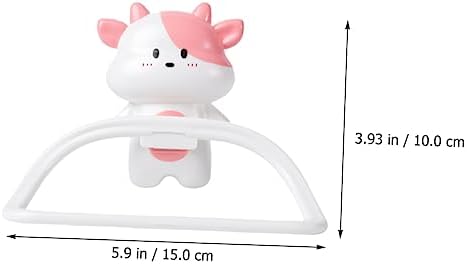 Cabilock Cute Towel Holder Wall Mounted Bathroom Decor