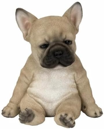 Miniature Dog Statue - Resin Home Decor Sculpture for Bookshelves