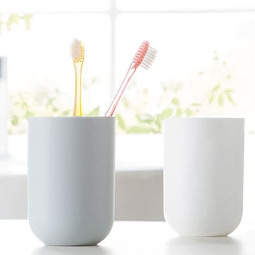 CAXUSD Bathroom Tumbler Cup Set - Unbreakable Portable Japanese Design 1