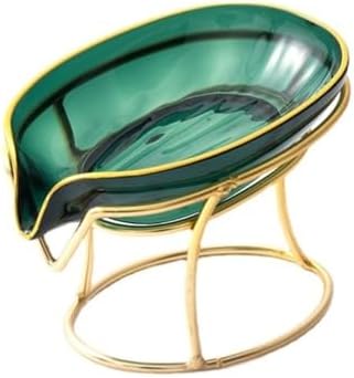Valcla Soap Dish Green 45 Degree Self Draining Bathroom Holder
