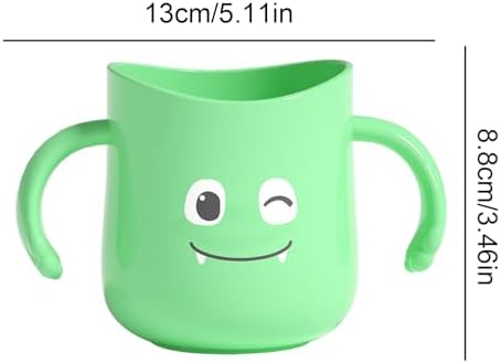 Cute Dinosaur Toothbrush Cup with Double Handles