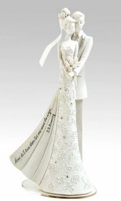 Roman Love Count The Ways Dancing Couple Cake Topper 1