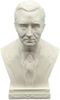 US President Founding Fathers Bust Sculpture - 6 Hx4 Wx3 D