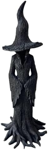 Halloween Witch Statue 118 Gothic Resin Figurine 1