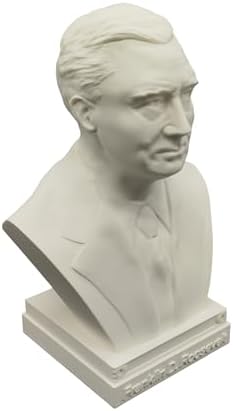 US President Founding Fathers Bust Sculpture - 6 Hx4 Wx3 D