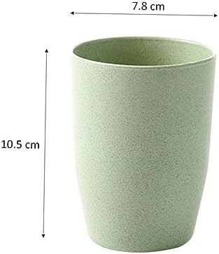 PRETYZOOM Lightweight Wheat Stem Rinsing Mug for Bath Use