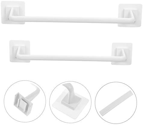ASAKKURA 2Pcs Adhesive Towel Rack for Bathroom