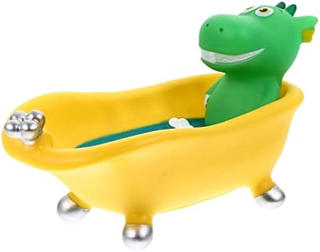 HOLIDYOYO Sturdy Dinosaur Soap Drain Holder