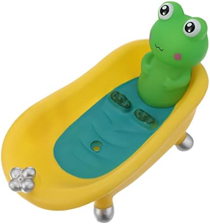 Frog Shape Drain Soap Dish for Bathroom Decor