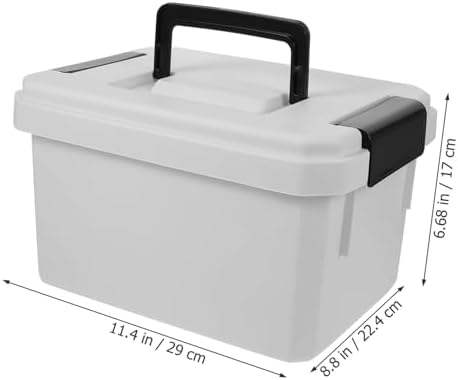 Didiseaon Travel Medical Box Handle Lightweight First Aid Storage Organizer