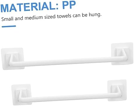 ASAKKURA 2Pcs Adhesive Towel Rack for Bathroom