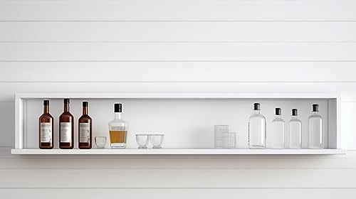 LINOXE Medicine Cabinet Replacement Shelf - 3 Depth 145 Length