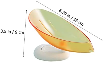 Ciieeo 3pcs Soap Dish Suction Cup Holder for Bathroom